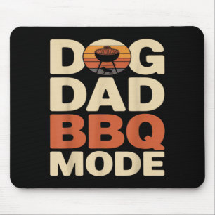 Hond Vader Bbq Modus Grappig Achtertuin Grillen Muismat