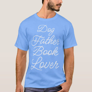 Hond vader boek minnaar II T-shirt