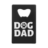 Hond Vader Creditkaart Flessenopener (Achterkant)