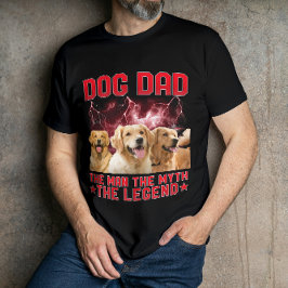 Hond Vader De Man De Mythe De Legende - Persoonlij T-shirt