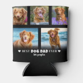 Hond Vader Huisdier Foto Blikjeskoeler (Voorkant)