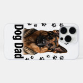 Hond Vader iPhone 16 Pro Max Hoesje (Achterkant horizontaal)