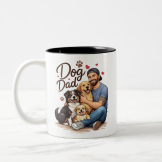 Hond Vader Leven Mok - Grappige koffiekop voor hon