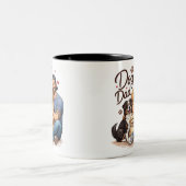 Hond Vader Leven Mok - Grappige koffiekop voor hon (Center)