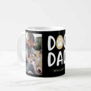 Hond Vader Pootafdruk Huisdier Foto Collage Koffie Koffiemok