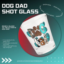 Hond Vader Shotglas