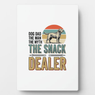 Hond Vader Snack Dealer Vintage Hond Liefhebber Sh Fotoplaat