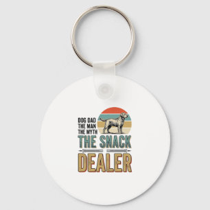 Hond Vader Snack Dealer Vintage Hond Liefhebber Sh Sleutelhanger