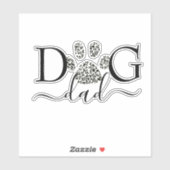 Hond Vader Sticker (Vel)