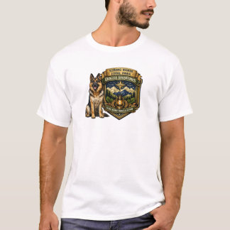 Hond Vader T-shirt | Sterke Handen Trouw Klauwen