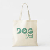 Hond Vader Tote - Teal Bag (Achterkant)