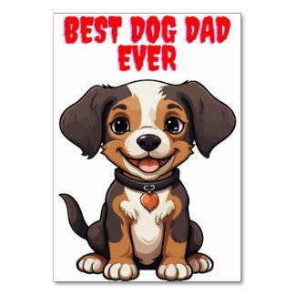 hond vader vadersdag kaarten