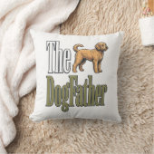 Hond Vader Vintage Gravure Hond Liefhebber Design_ Kussen (Deken)