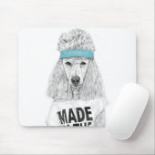 Hond van 80 jaar muismat (Met muis)