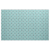 hond van de stier turquoise stof (Yard (91,4 cm))