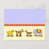 hond van een paard Elephant Pull-speelgoedBriefka Briefkaart (Voorkant)