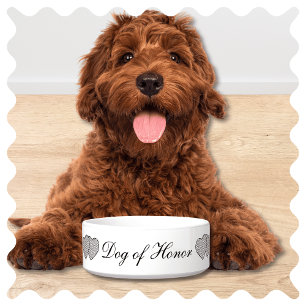 Hond van Eer Huwelijkshond Bowl Voerbakje