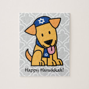 Hond van het Puppy van de Labrador van de Chanoeka Legpuzzel