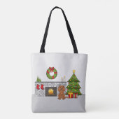 Hond van het ras Cavalier King Charles Spaniel in  Tote Bag (Achterkant)