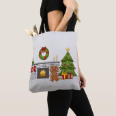 Hond van het ras Cavalier King Charles Spaniel in  Tote Bag (Dichtbij)