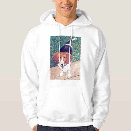 Hond van mijn hart Hoodie (Voorkant)