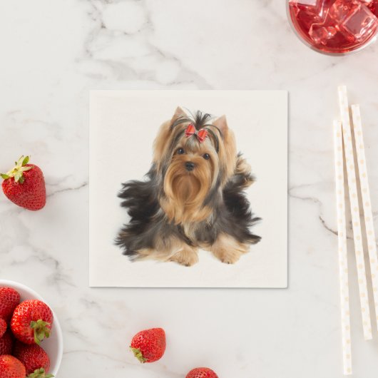 Hond van show klasse servetten (Insitu)