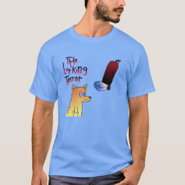Hond versus stofzuiger T-shirt