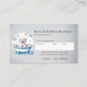 Hond verzorging en huisdier zorg professional afsprakenkaartje (Voorkant)