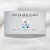 Hond verzorging en huisdier zorg professional afsprakenkaartje