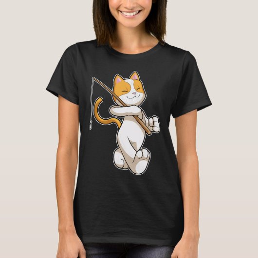 Hond Visser Vis Vissen T-shirt (Voorkant)