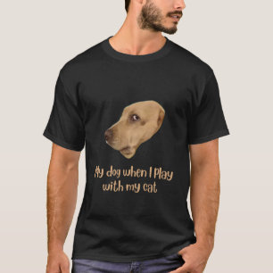 Hond voor de mensen sake t-shirt