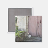 Hond voor gesloten deuren magneet (Voorkant / Achterkant)