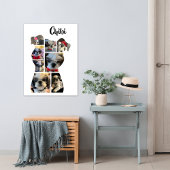 Hond Vorm Foto Collage Poster