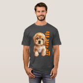 Hond vriendin T-shirt (Voorkant volledig)
