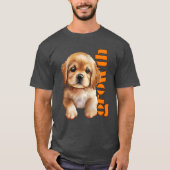  Hond vriendin T-shirt (Voorkant)
