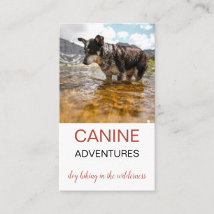 Hond Walker Avontuur Wandelingen & Wandelingen Visitekaartje
