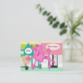 Hond Walker / Groomer / etc. - SRF Visitekaartje (Staand voorkant)