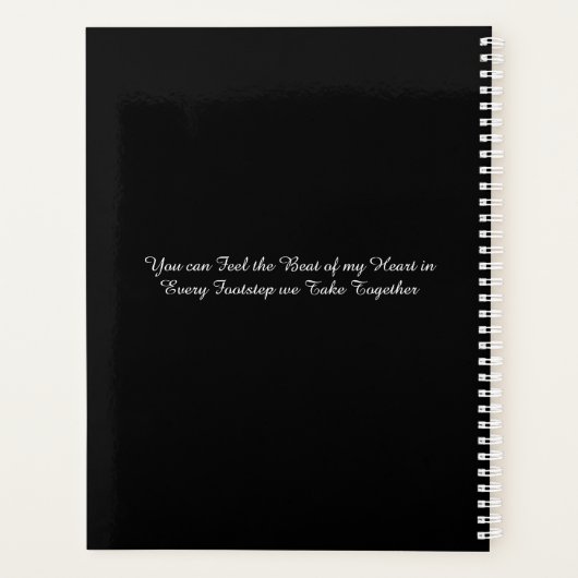 Hond Walker Herfst Blauw Blauw Blauw Planner (Achterkant)