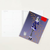 Hond Walker Herfst Blauw Blauw Blauw Planner (Display)
