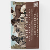 Hond Walker Huisdier Zittende Dierenverzorging Pro Spandoek (Verticaal)