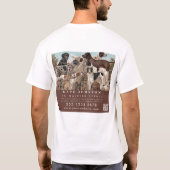 Hond Walker Huisdier Zittende Dierenverzorging Pro T-shirt (Achterkant)
