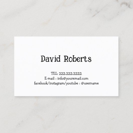 Hond Walker Pet Zittend Gelukkige Hond Bijten Zijn Visitekaartje (Achterkant)