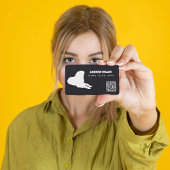 Hond Walking Dog Sitter QR Visitekaartje