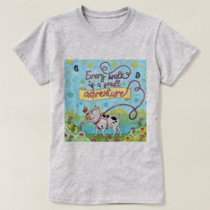 Hond Walking T-shirt