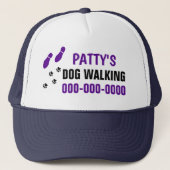 Hond Walking Trucker Hoed Trucker Pet (Voorkant)