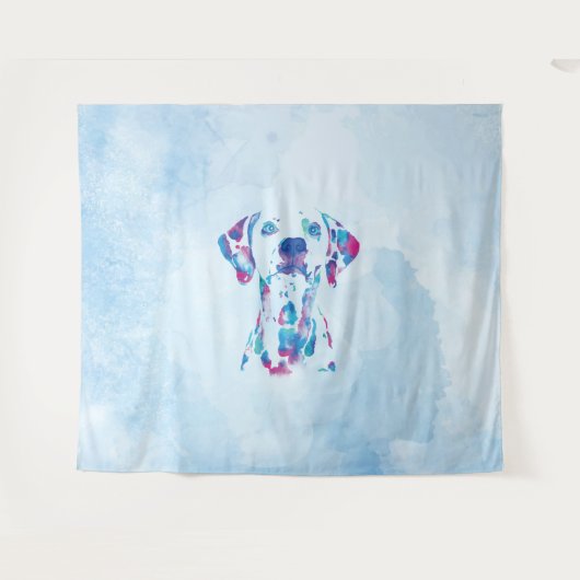 Hond Wandkleed (Voorkant (horizontaal))