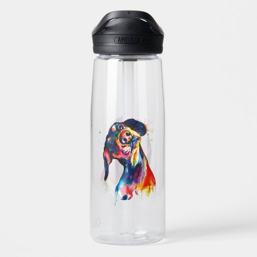 Hond Waterfles (Achterkant)