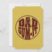 Hond weg uitnodiging (Achterkant)