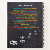 Hond Wijsheid Citaten Notitieboek (Achterkant)