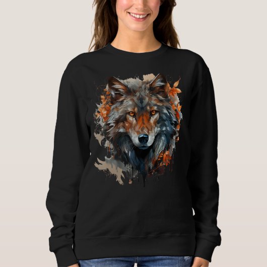 Hond Wolf Weerwolf Cerberus Hellhound Mythos 3 Trui (Voorkant)